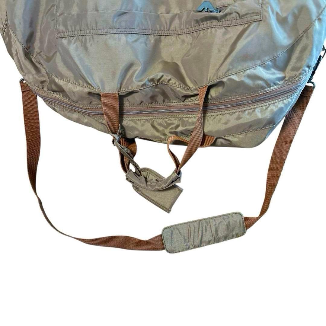 美品◎エンポリオアルマーニ 2way 斜めがけ可 ボストンバッグ ショルダー付