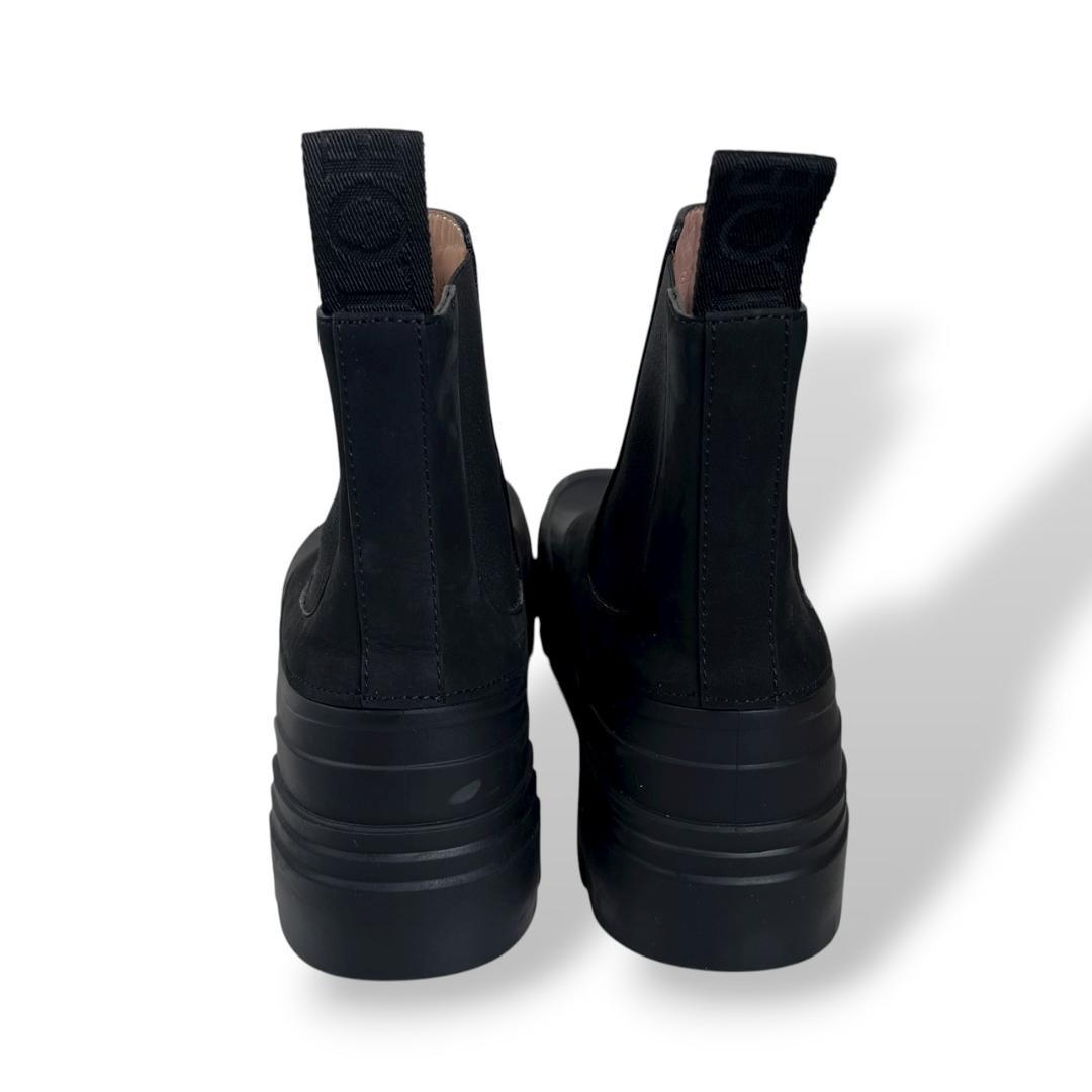 LOEWE ロエベ フィールド チェルシーブーツ サイズ36 保存袋つき 黒