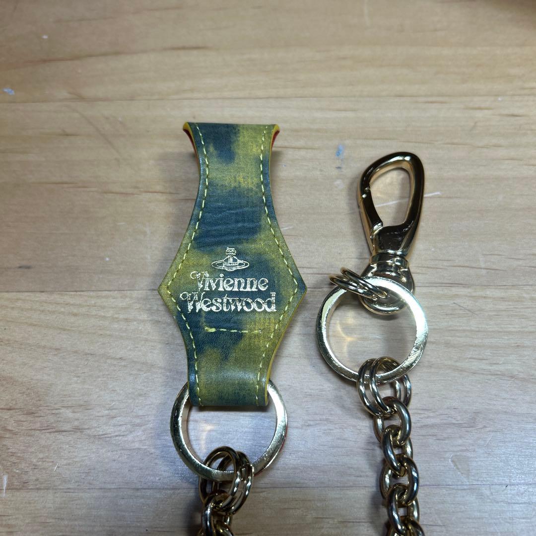 Vivienne Westwood ウォレットチェーン ゴールド