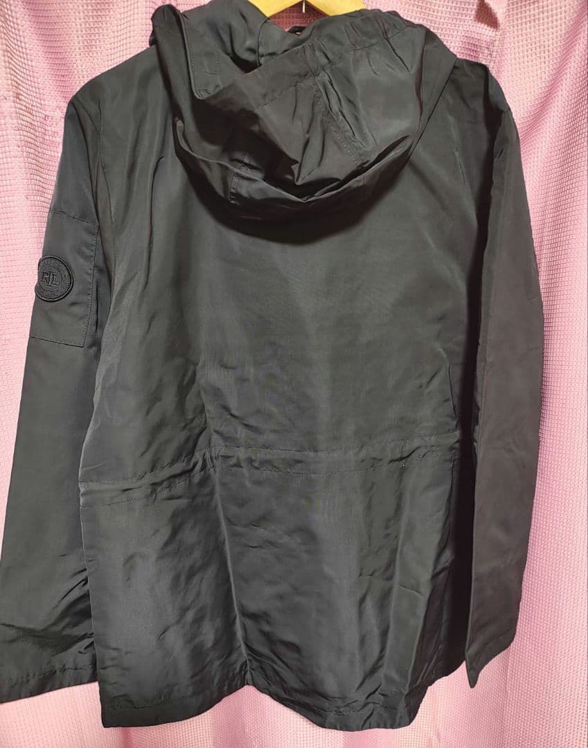 ラルフローレン LAUREN 黒 パーカー フード付き