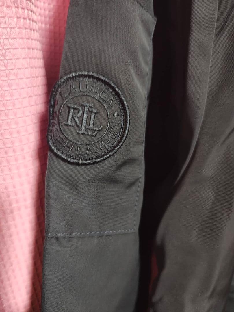 ラルフローレン LAUREN 黒 パーカー フード付き