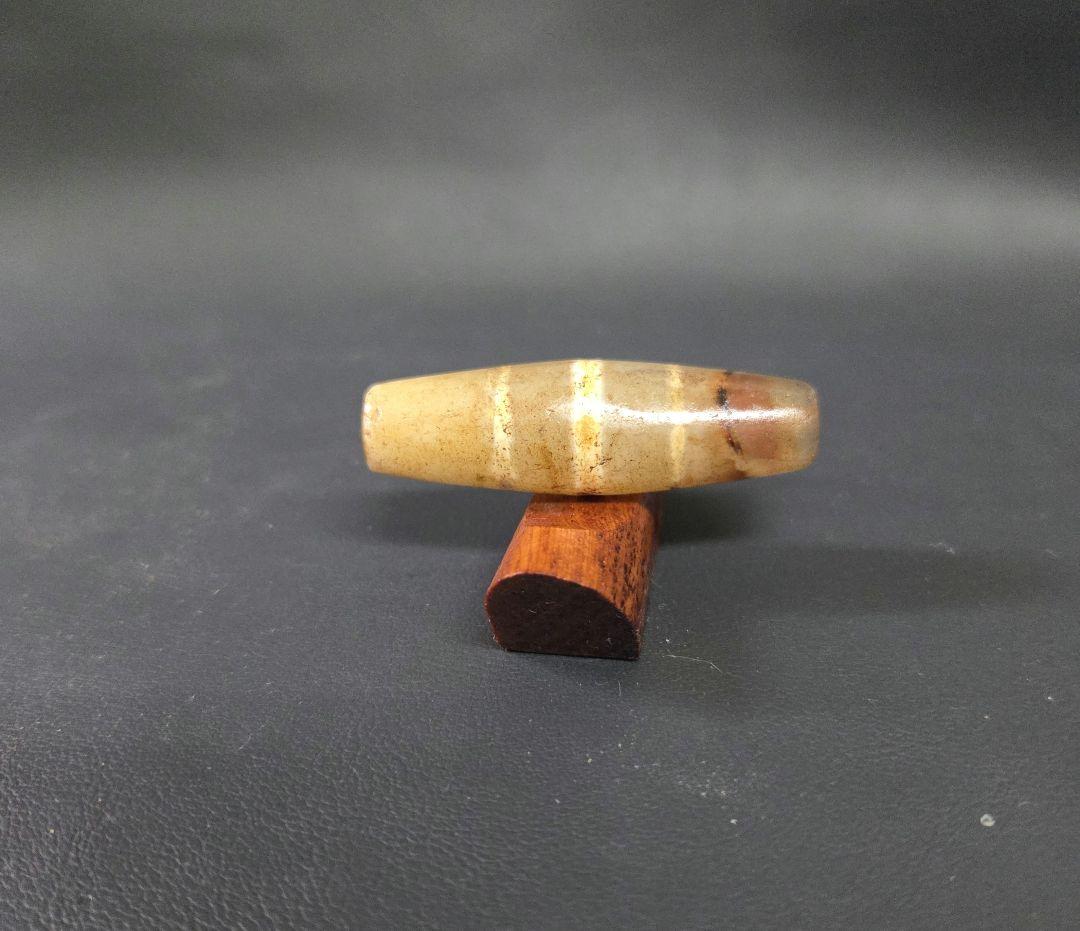 794天珠　三線天珠　西蔵線天珠　ヒマラヤアゲート　dzibeads　！