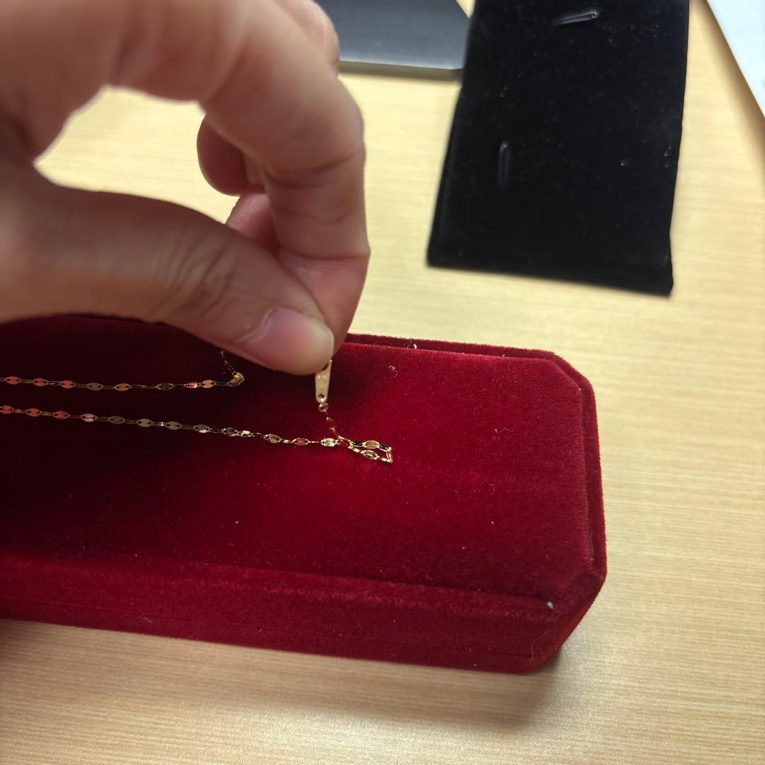 ゴールドチェーンネックレスK18