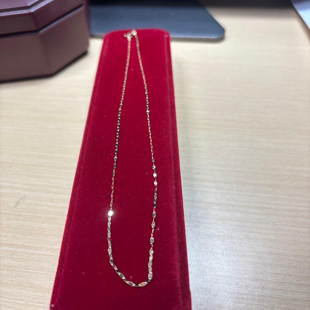 ゴールドチェーンネックレスK18