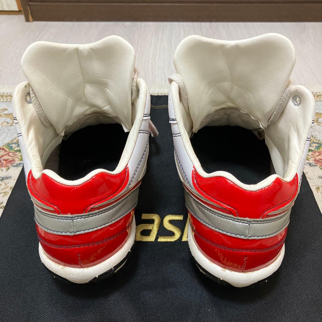 【らぶる】asics 野球 スパイク 26.5cm 赤