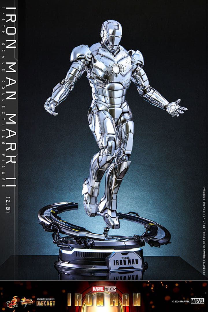 ムービー・マスターピース DIECAST1/6アイアンマン・マーク2（2.0版）