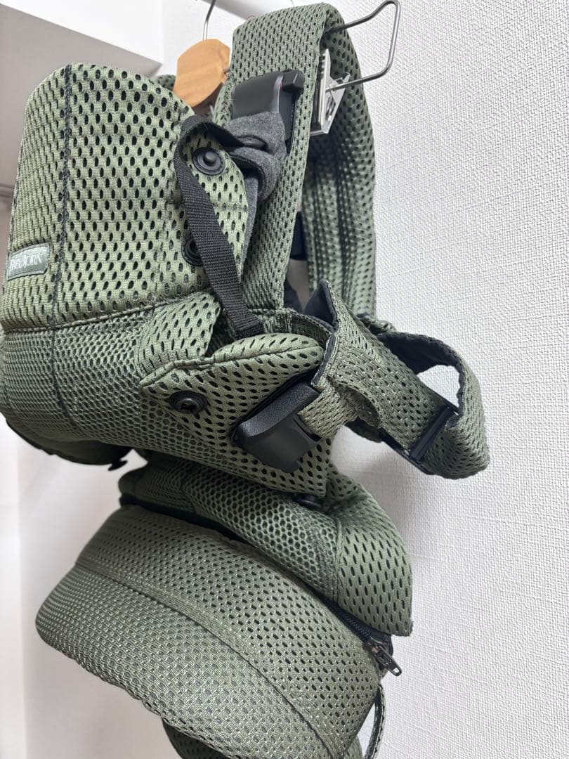 【箱有】BabyBjörn ハーモニー　抱っこ紐 グリーン　ベビービョルン