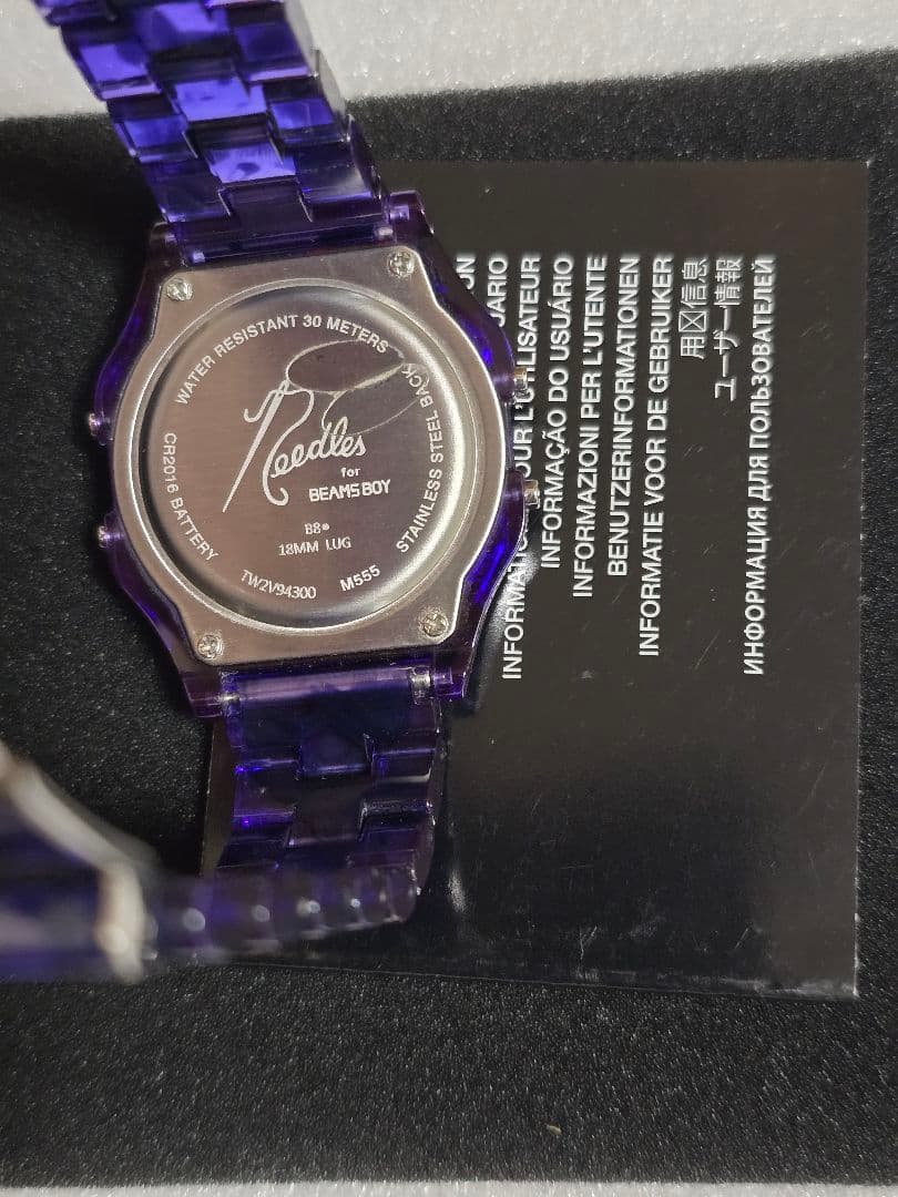 NEEDLES × TIMEX × BEAMS BOY 別注 コラボ時計