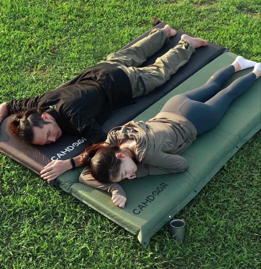 CAMDOOR インフレーターマット 厚手10cm 2枚セット