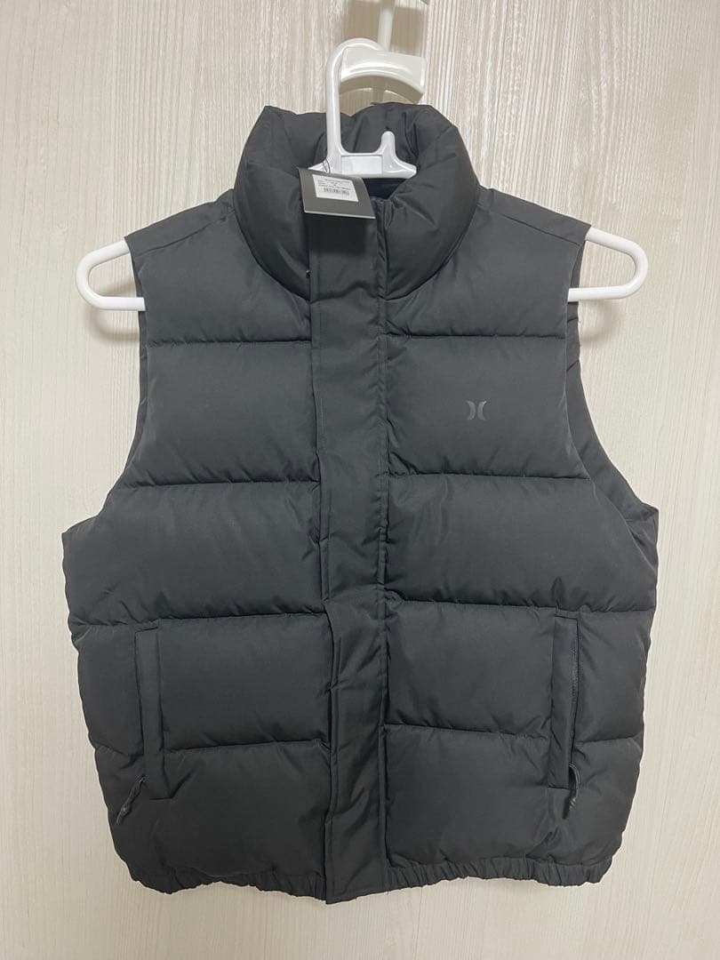 HURLEY ブラック ダウンベスト Mサイズ