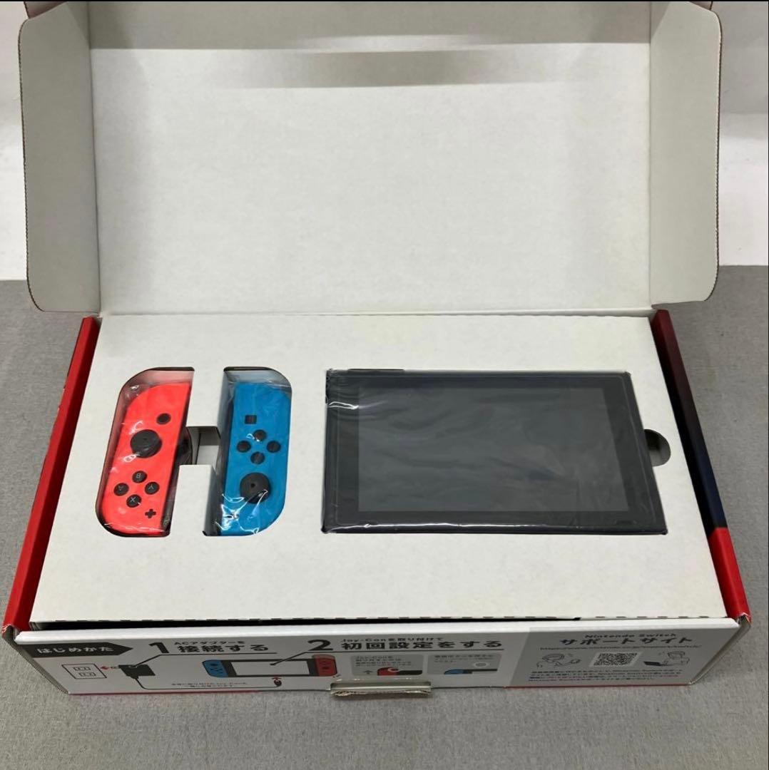 Nintendo Switch ネオンブルー/レッド完備品