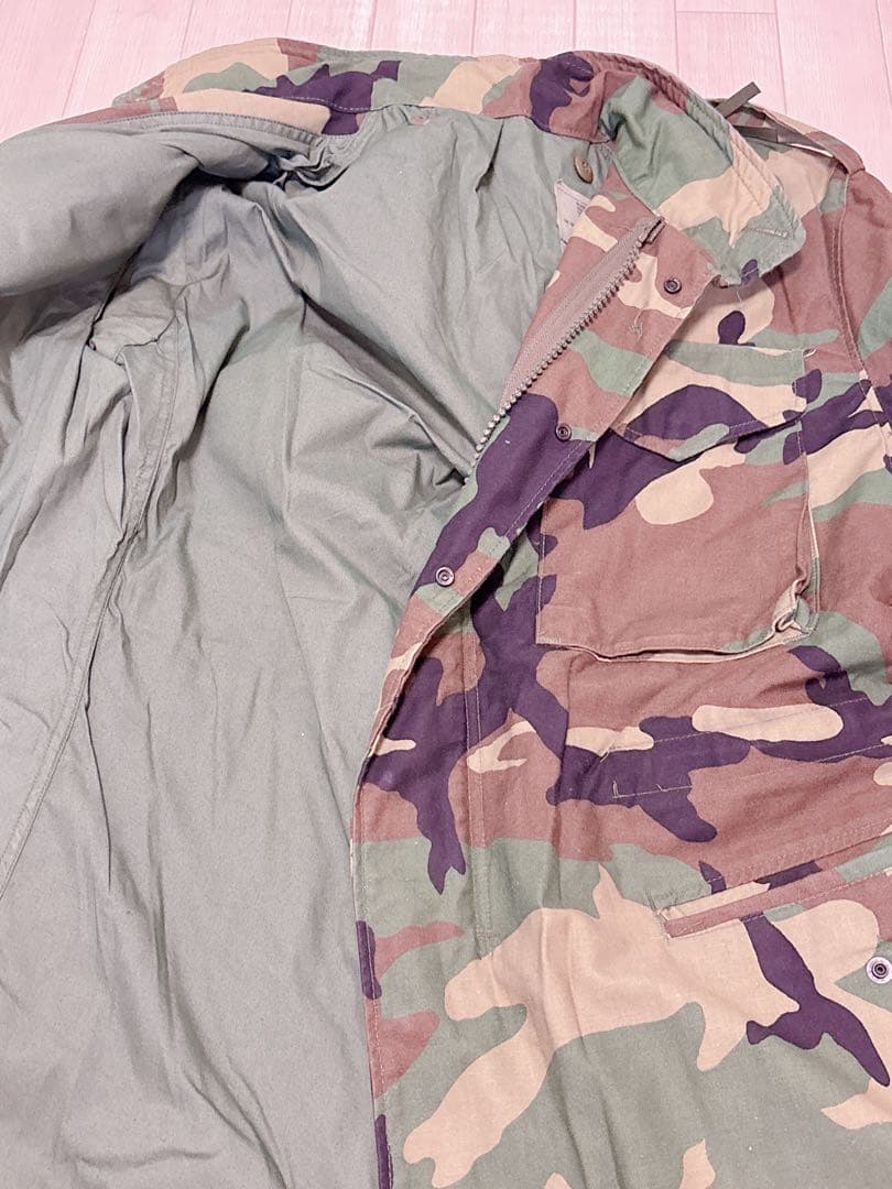 米軍ウッドランド迷彩ジャケット Medium Regular