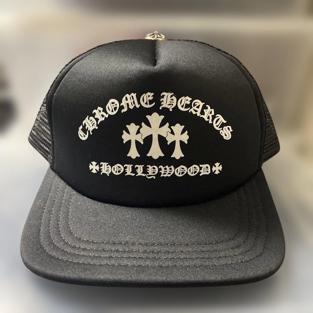 本物 CHROMEHEARTS KING TACO TRUCKERCAPキャップ