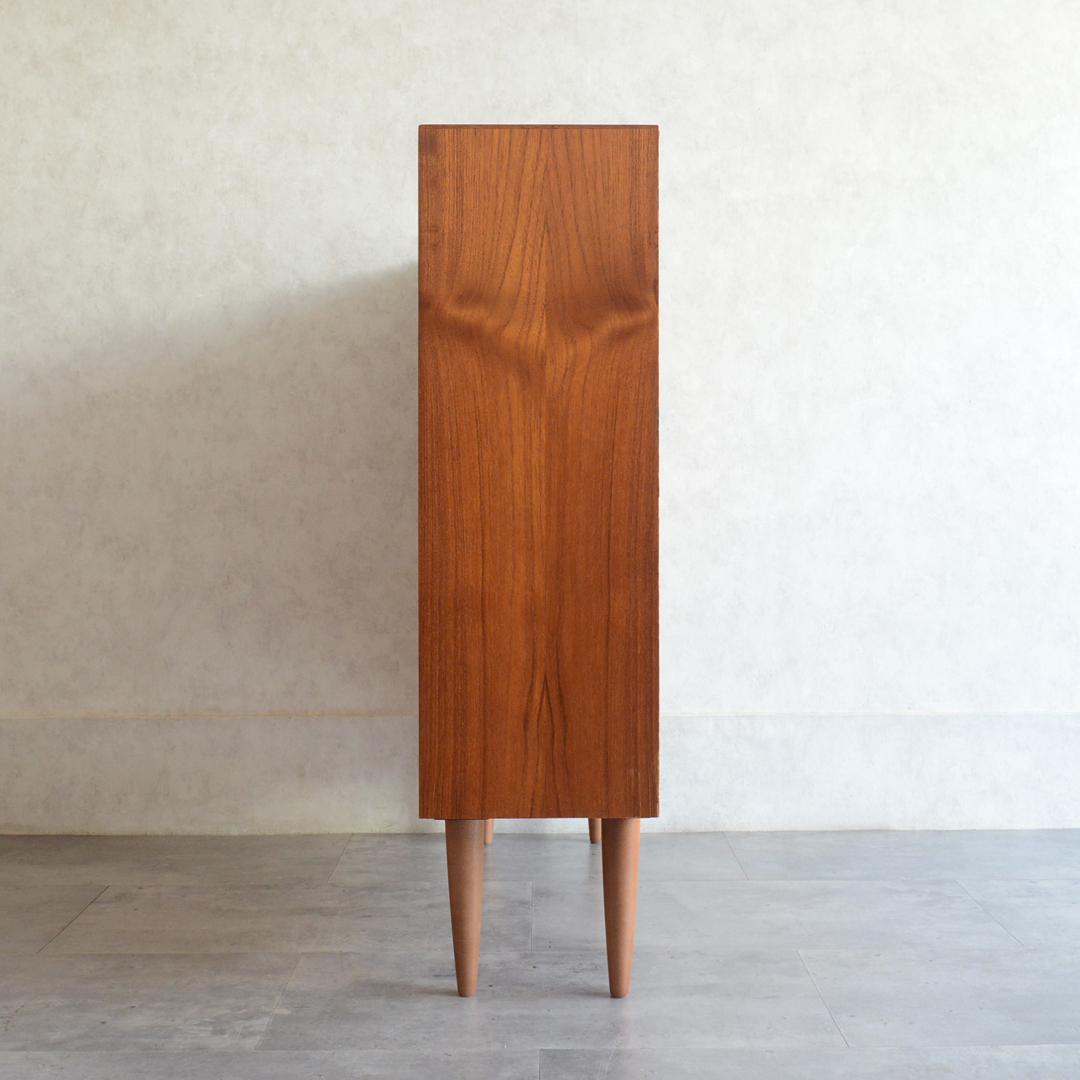 デンマーク 北欧ヴィンテージ チーク オープンシェルフ 北欧家具 キャビネット