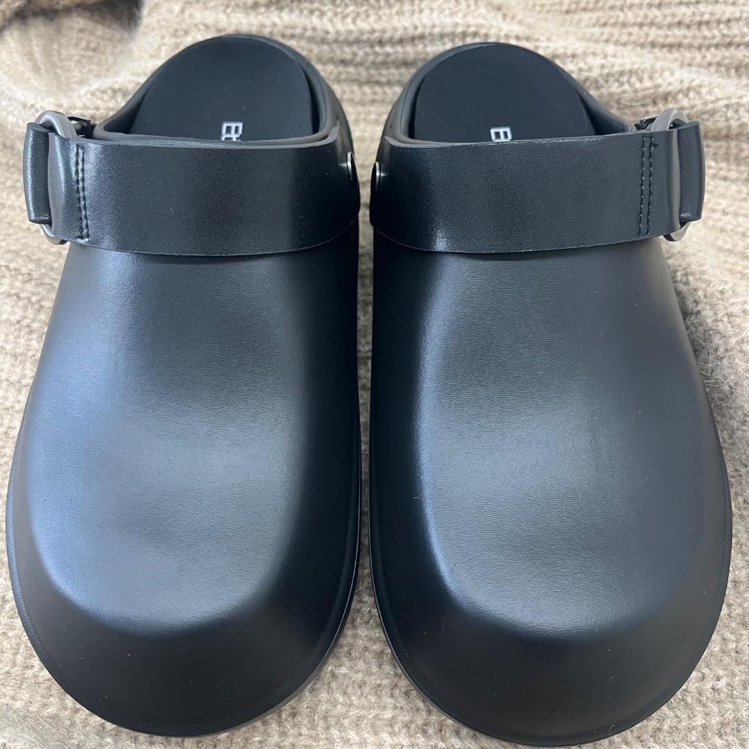 Ethform サンダル ブラック 厚底 TERRE ブラック M