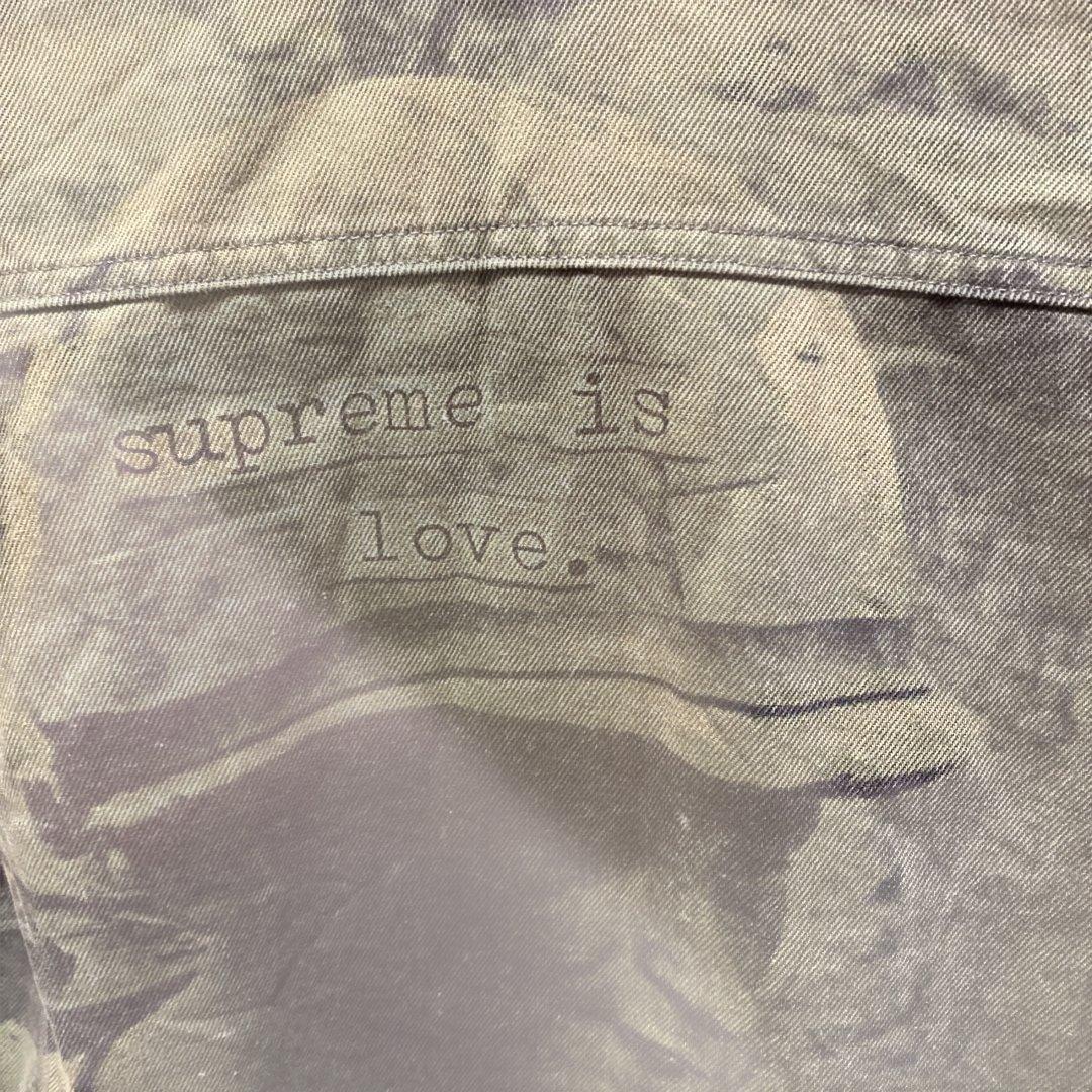 Supreme is Love Denim デニム　ジャケット　ジップアップ　S