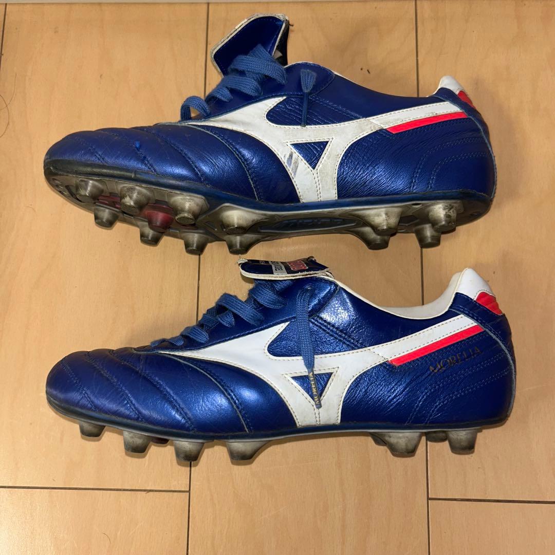 ミズノ　モレリア2 青