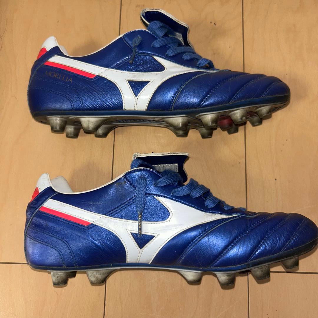 ミズノ　モレリア2 青