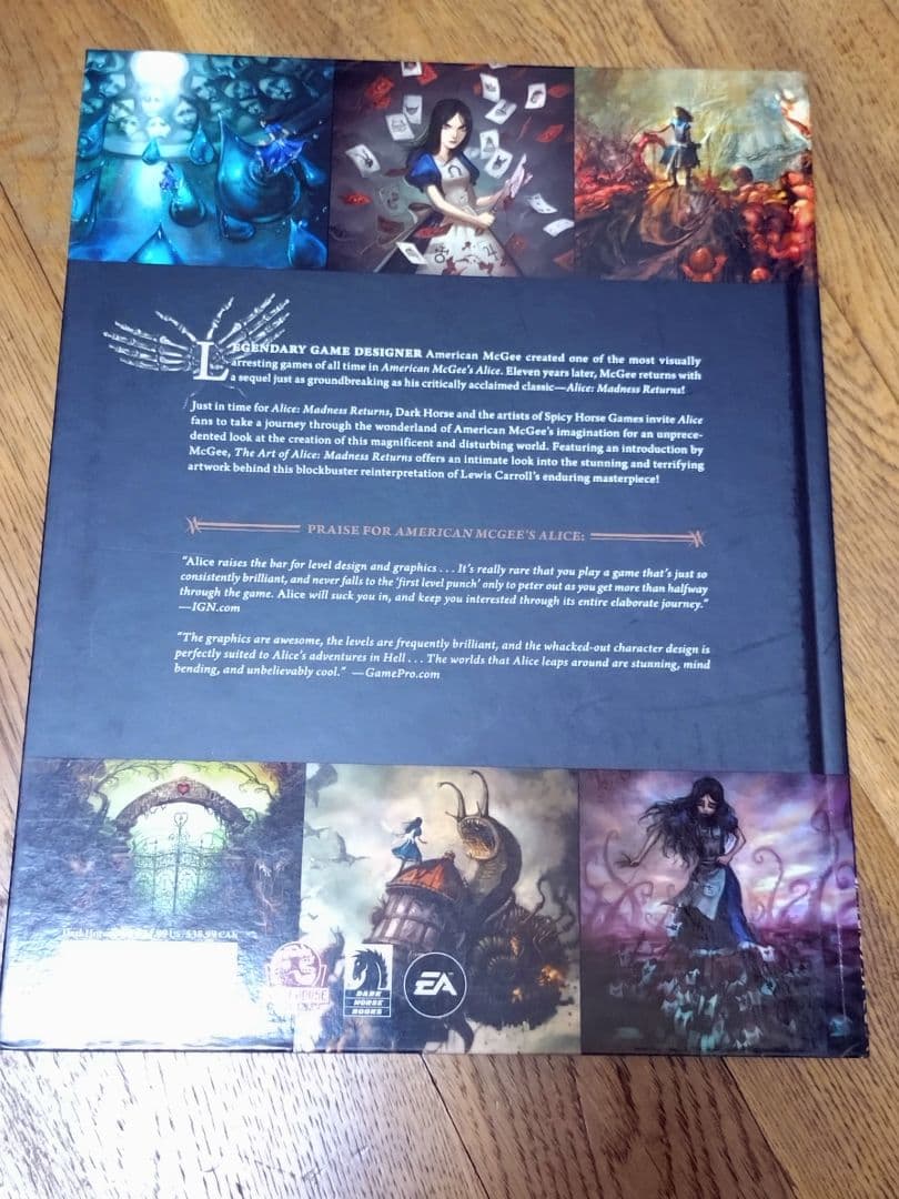 Alice:Madness Returns　アリスインナイトメア　設定画集　絶版