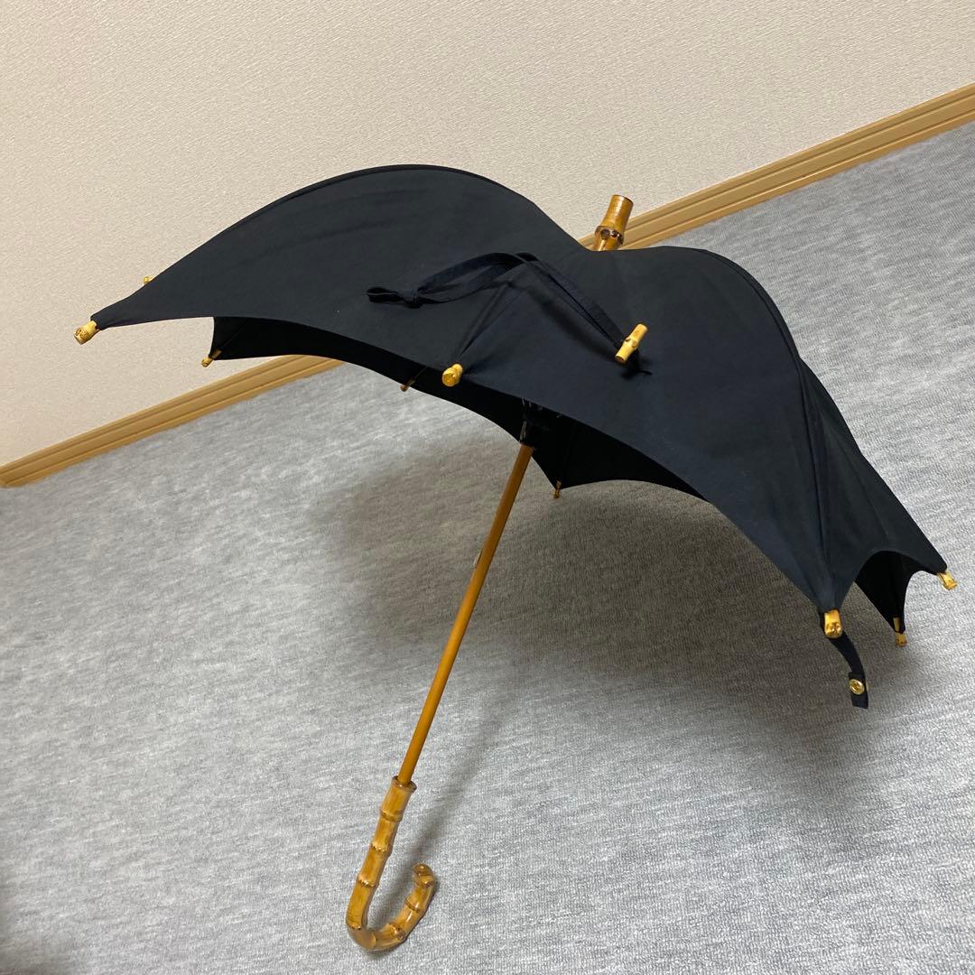 《DiCesare Designs》日傘 かぼちゃ 黒