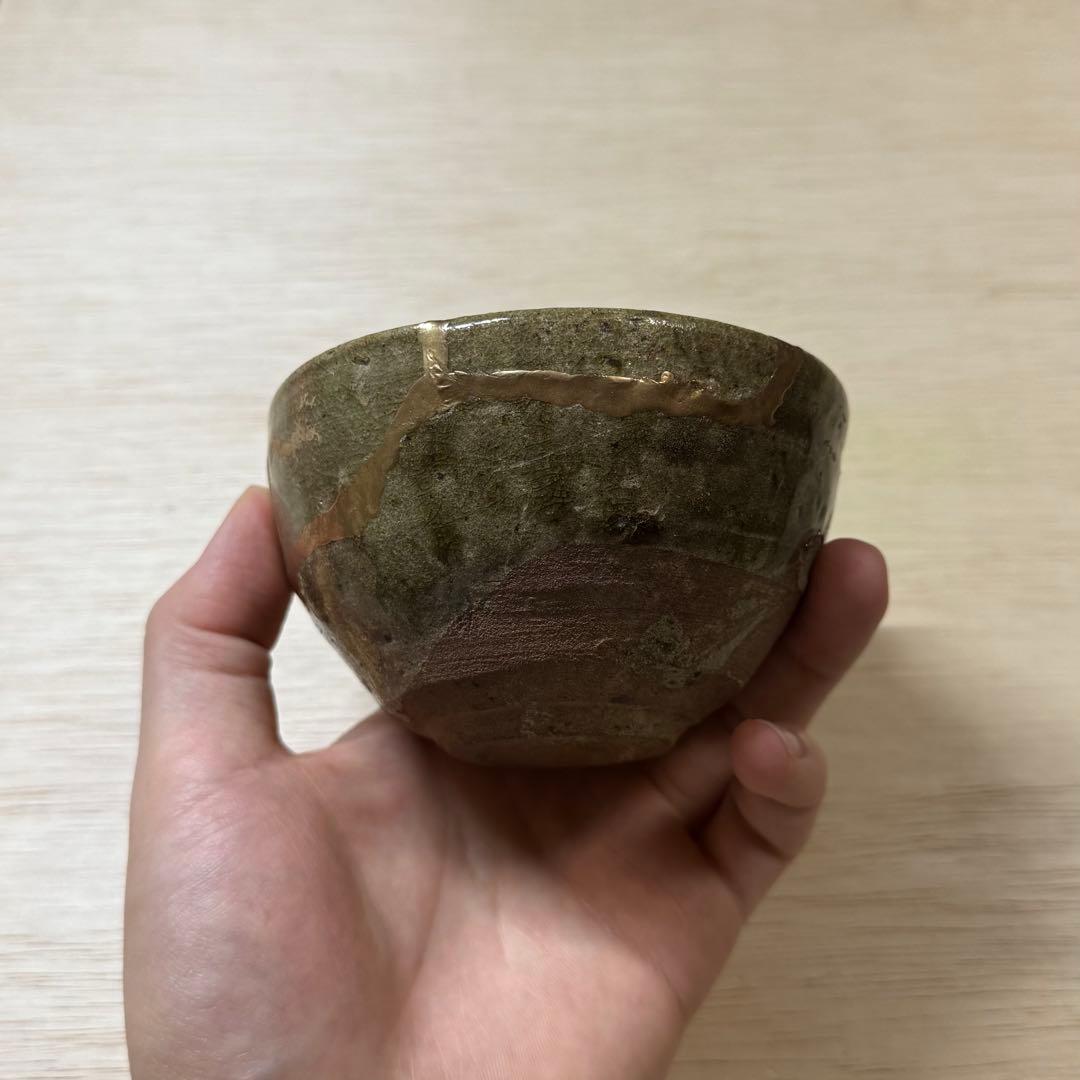 古唐津 青唐津 小服茶碗 盃 山盃 内田皿屋窯 桃山時代 初期伊万里 陶片