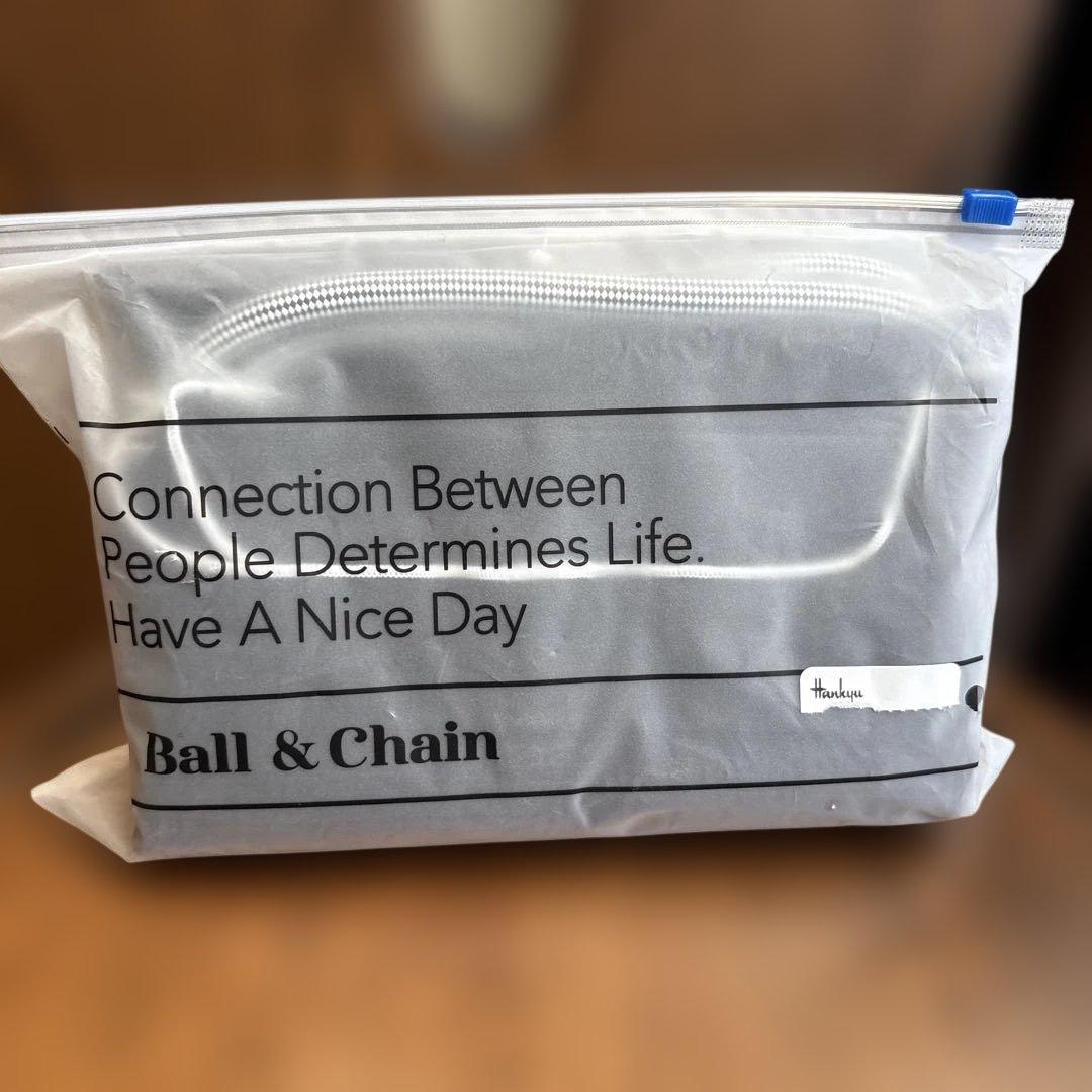 ボールアンドチェーン スヌーピー 梅田阪急限定 黒 Lサイズ