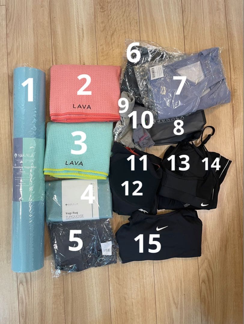 ！M！最終値下げ【15点セット】ヨガ　初心者セット　ラバ　LAV