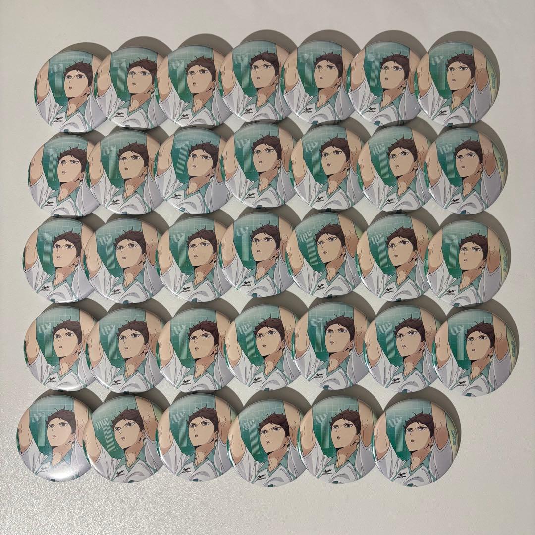 ハイキュー 及川徹 セッター 缶バッジ キャラバッジ