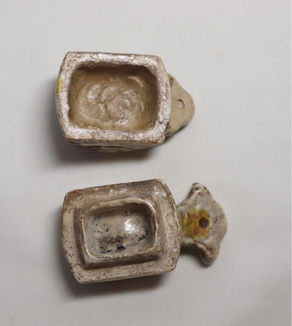 二　明治期　茶道具　小槌型香合　晁雲造　共箱　送料込み0421