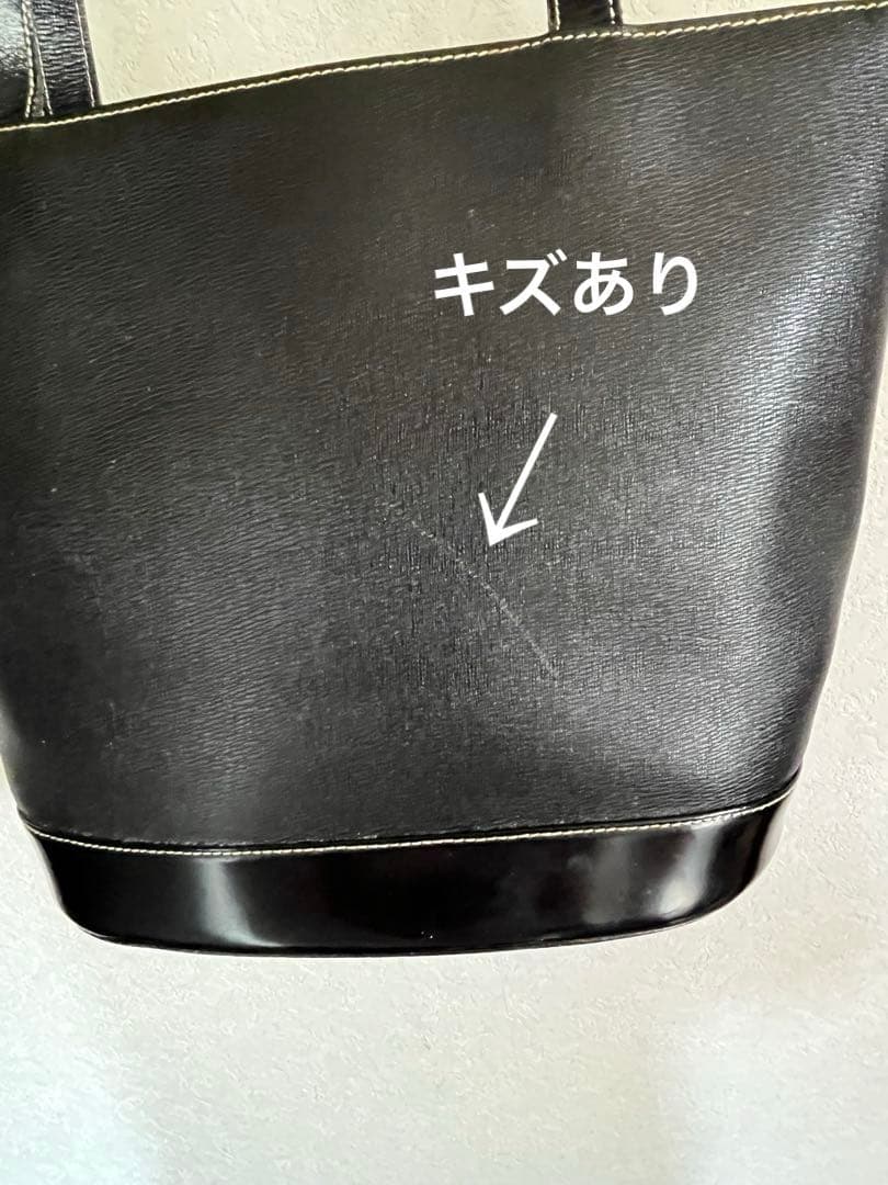 Burberry バーバリー　アンティーク　ブラック トートバッグ