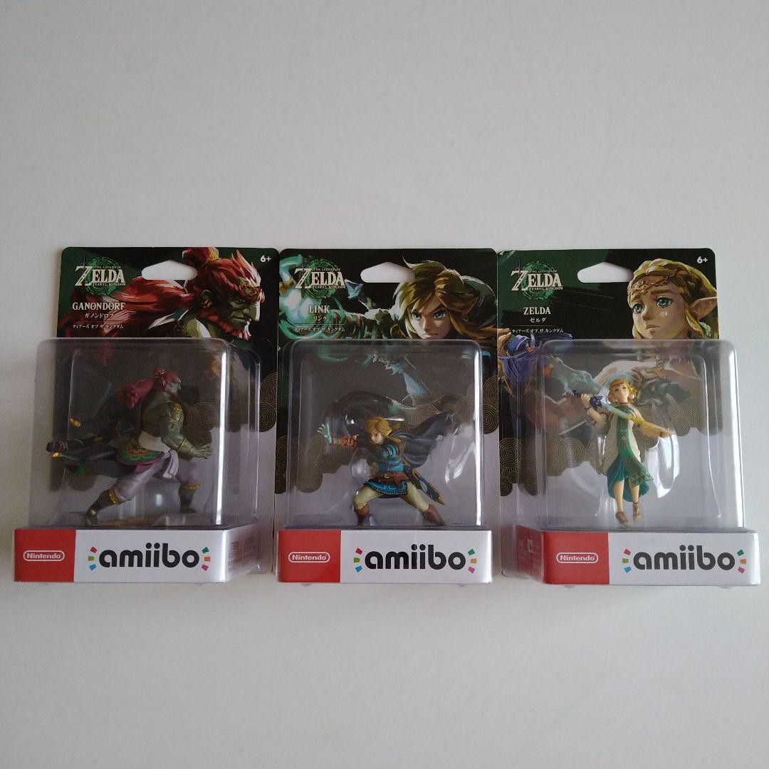 amiibo ゼルダの伝説 ティアーズ オブ ザ キングダム リンク ゼルダ