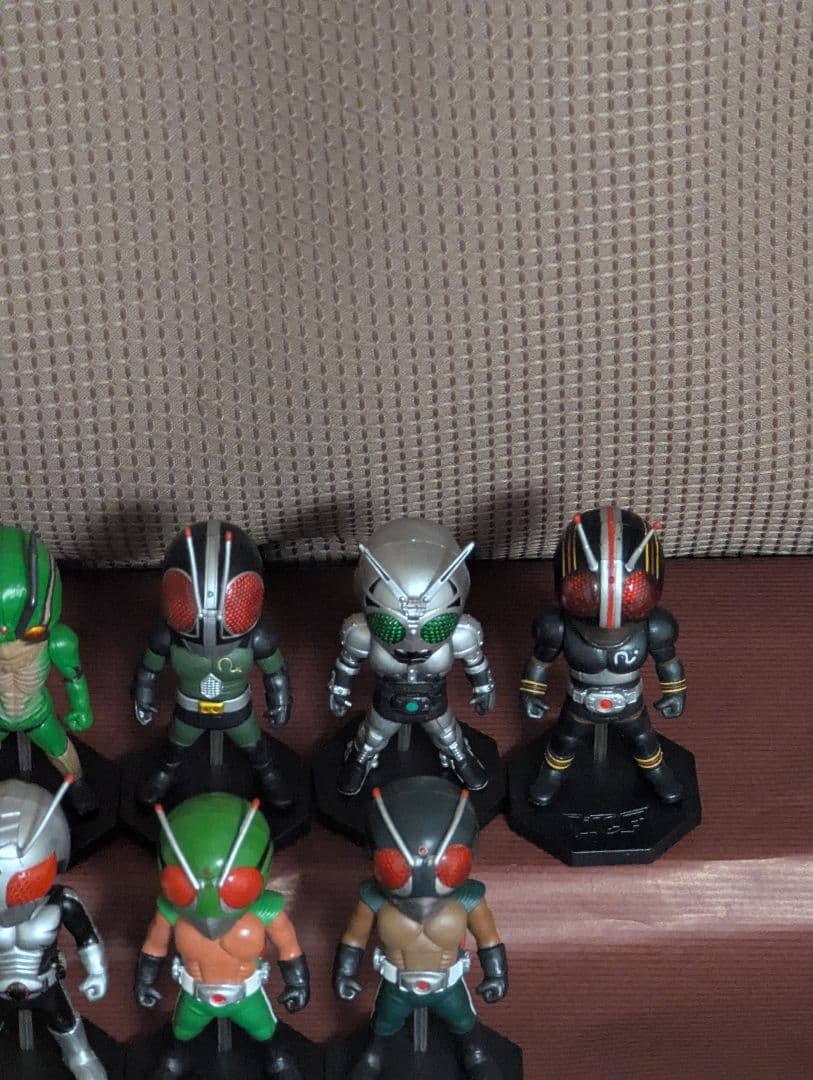 仮面ライダーワールドコレクタブルフィギュア　昭和•ネオライダー　22体