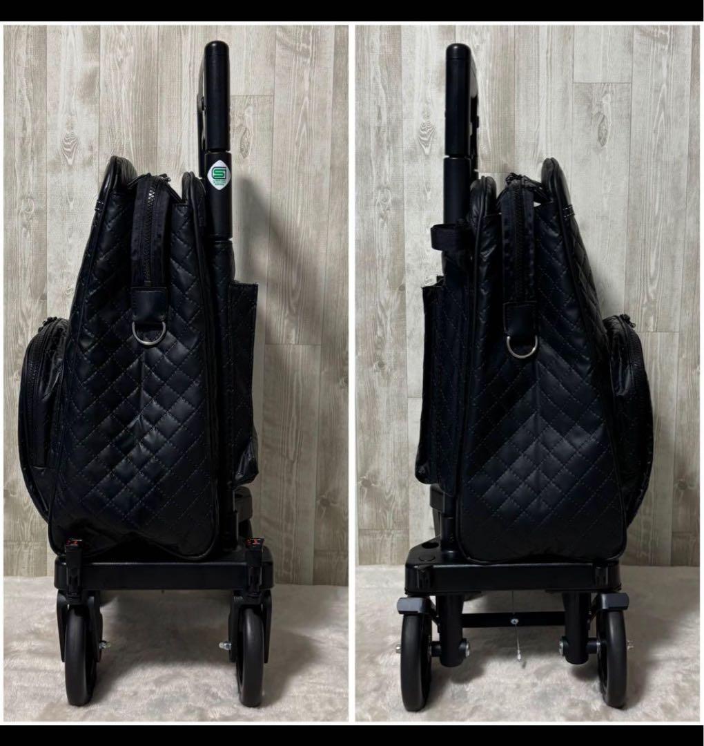 島製作所 メロディプリモ ショッピングカート 4輪 ブレーキ付 キルティング