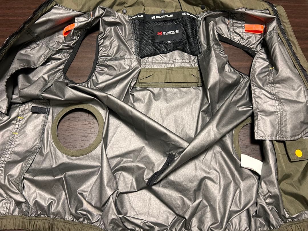 AC2064 空調服 ユニセックス アーミーカーキ Mサイズ