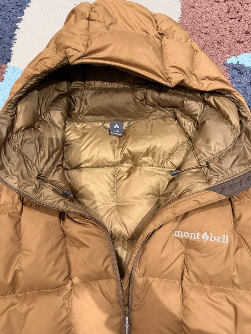 mont-bell モンベルネージュダウンパーカ　ブラウン　L-R