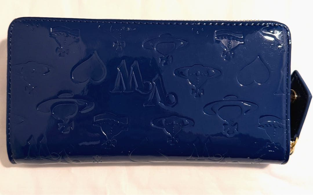 【新品未使用】Vivienne Westwood 長財布 ブルー 大人気