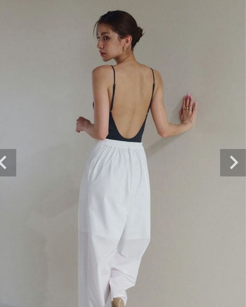 バック オープン ボディスーツ KINO THE KEI 黒