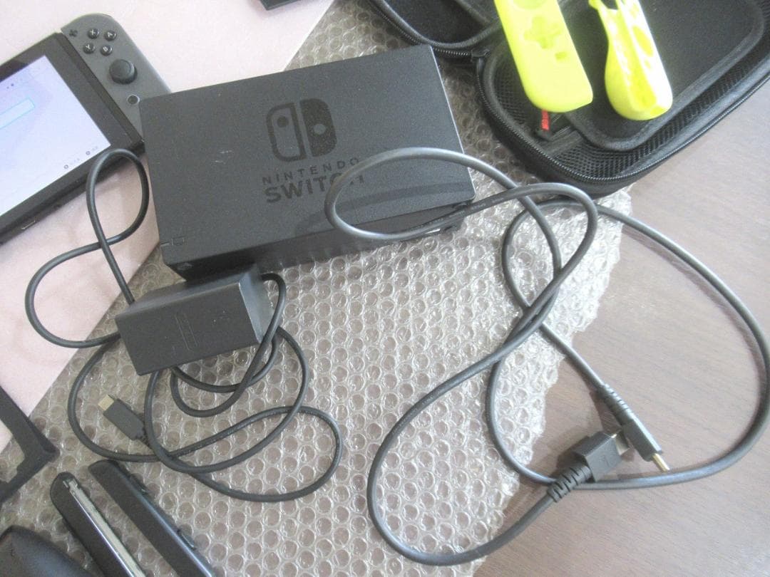 良品おまけ付　Nintendo Switch　グレー　本体HAD-S-KAAAA