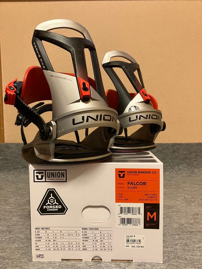UNION FALCOR スノーボードバインディング M