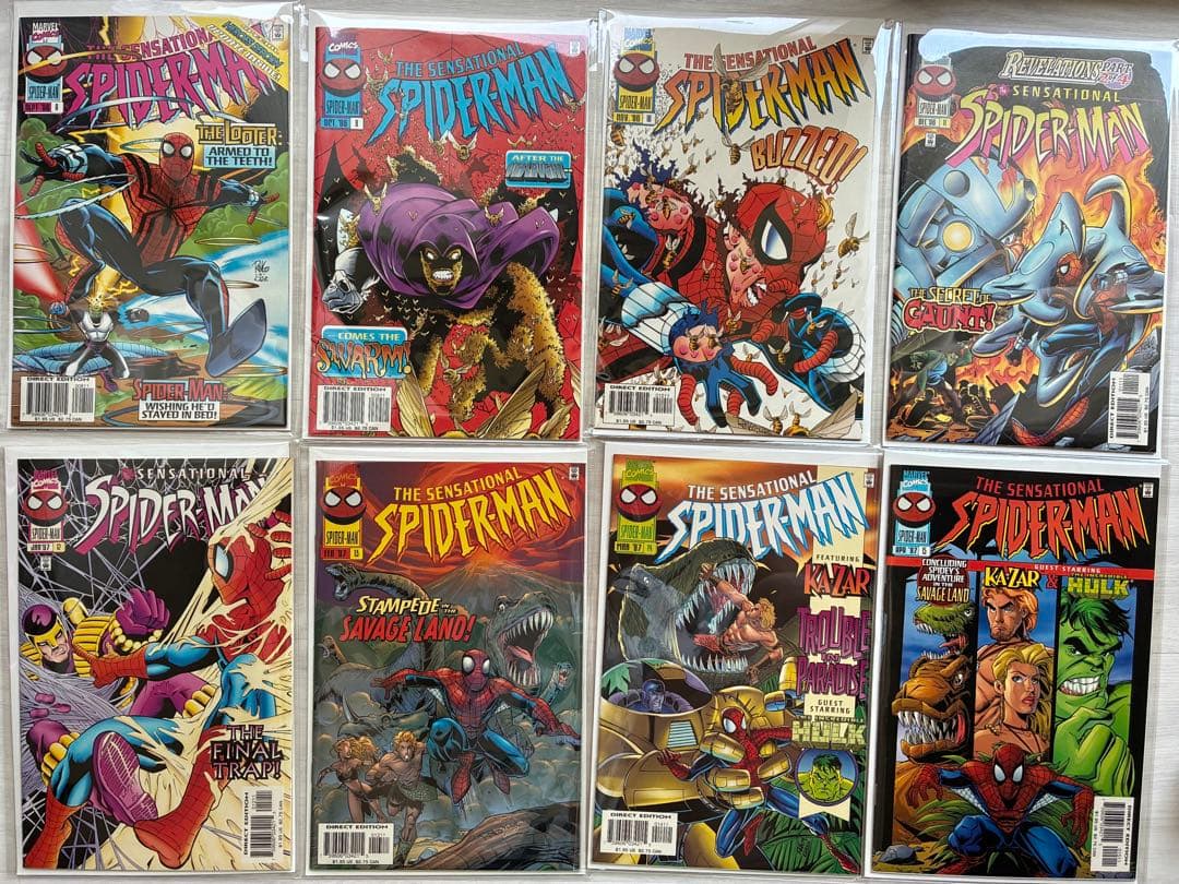 アメコミ Spider man 全巻 36冊 スパイダーマン　マーベル　リーフ