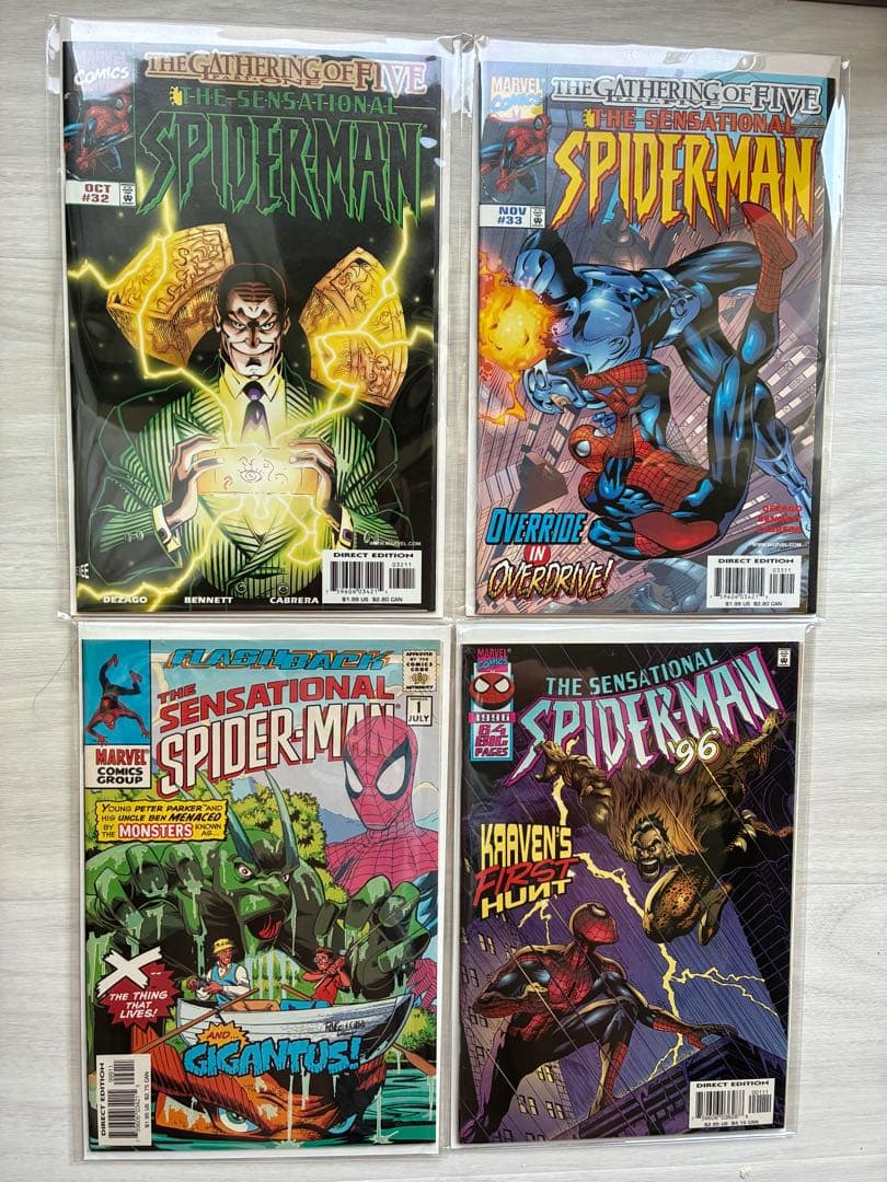 アメコミ Spider man 全巻 36冊 スパイダーマン　マーベル　リーフ