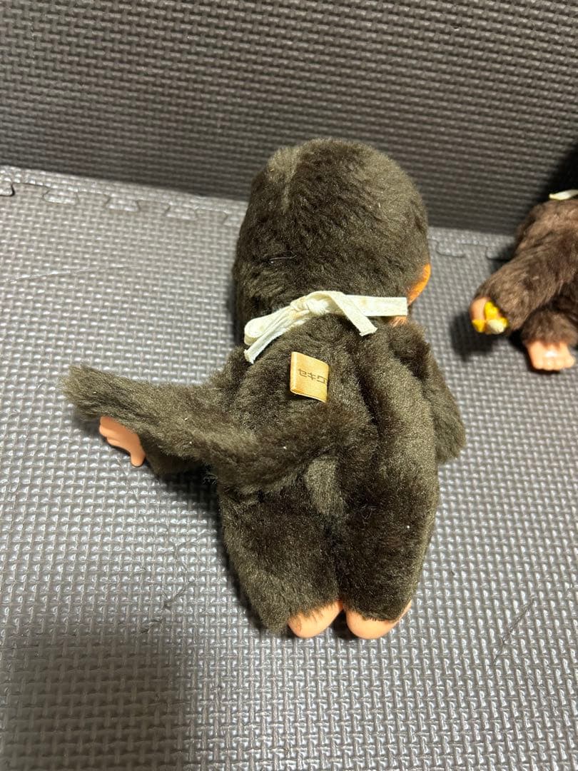 【希少】くたくたシリーズ　ふた子のモンチッチ　ぬいぐるみ　セキグチ