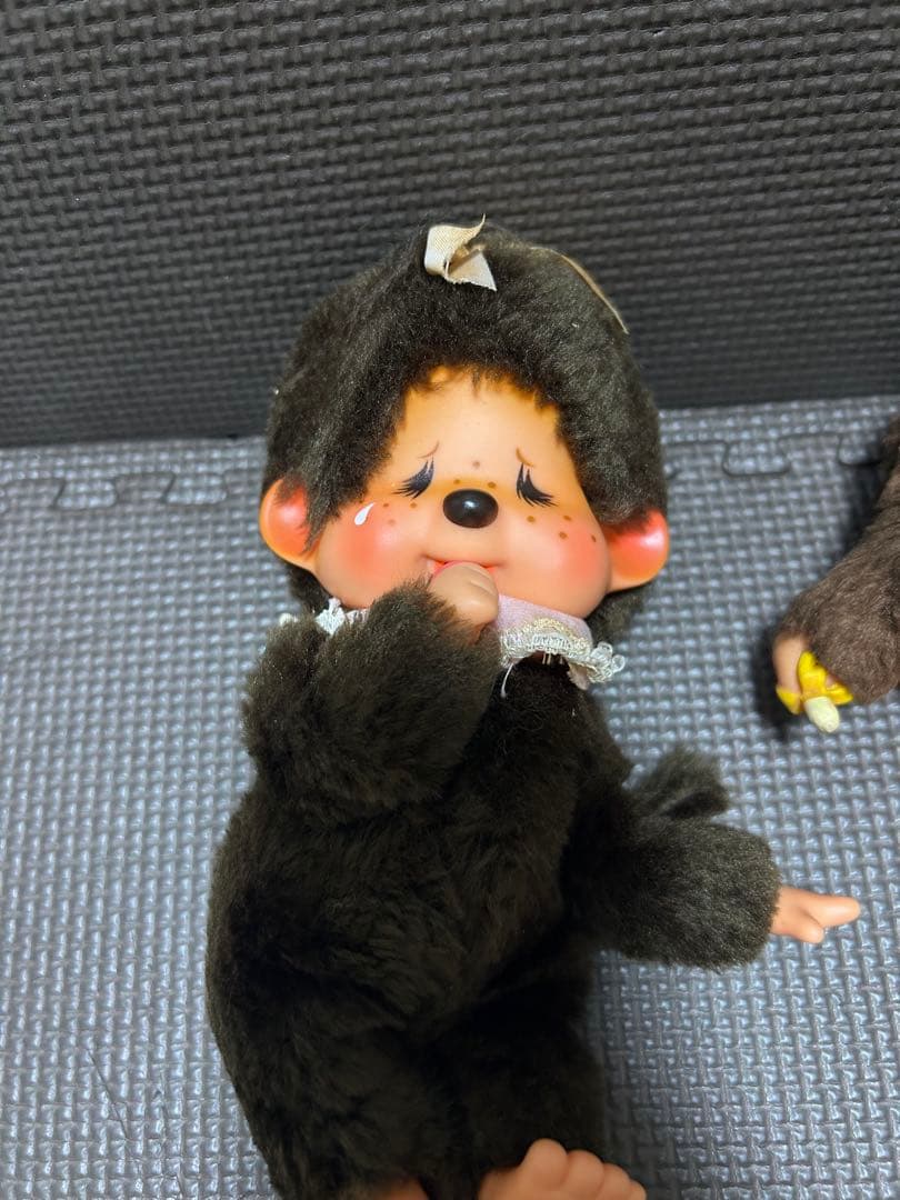 【希少】くたくたシリーズ　ふた子のモンチッチ　ぬいぐるみ　セキグチ