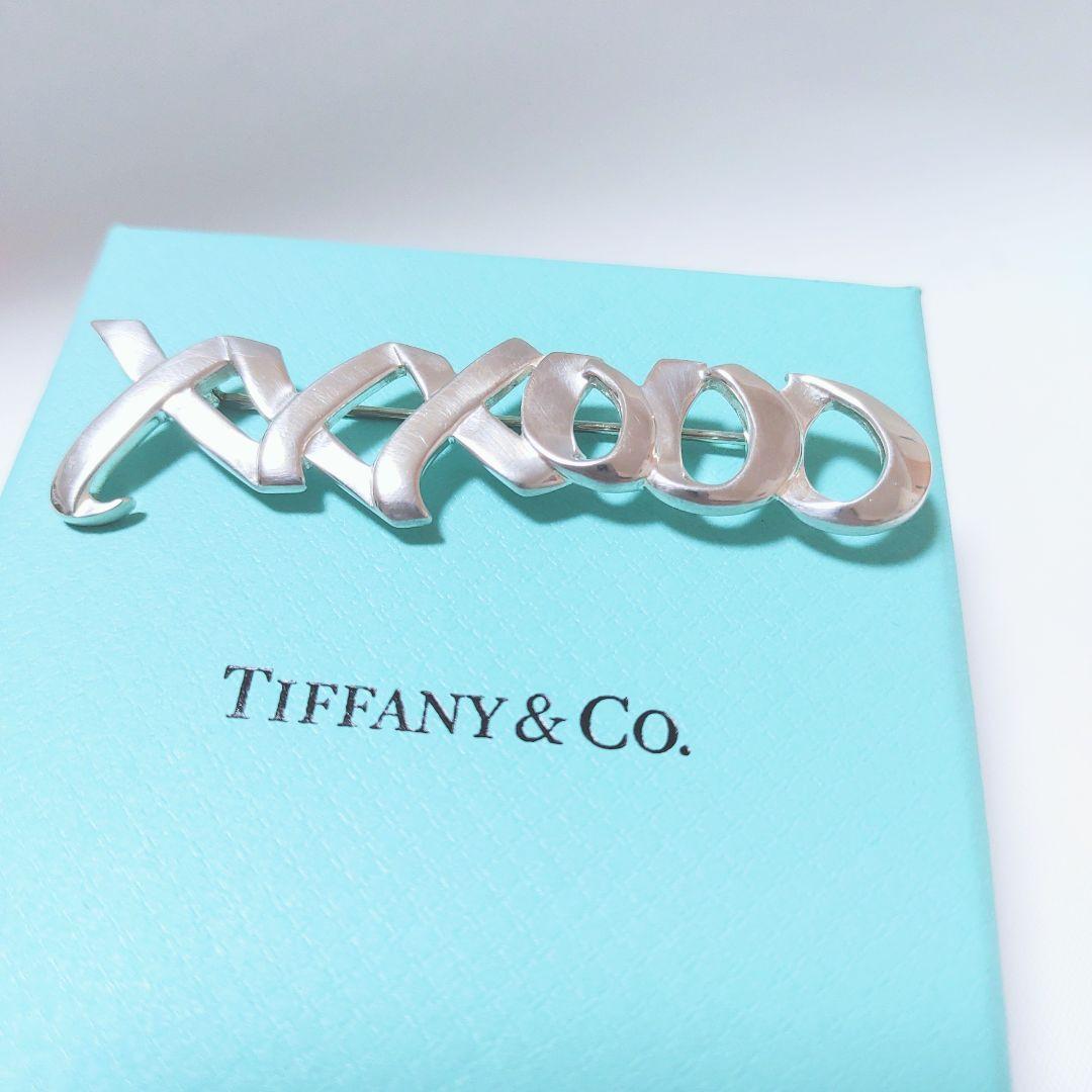 Tiffany ティファニー ブローチ ラブ＆キス パロマピカソ 大 ラージ
