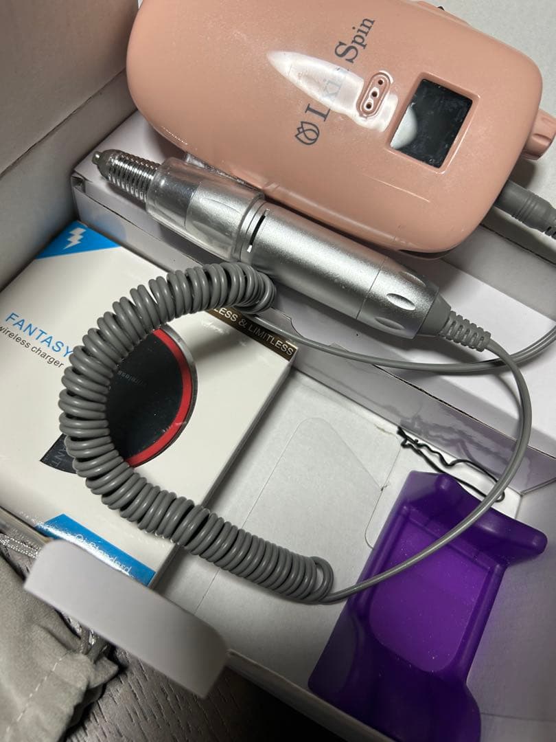 LUXIA SPIN ネイルマシン　ピンク