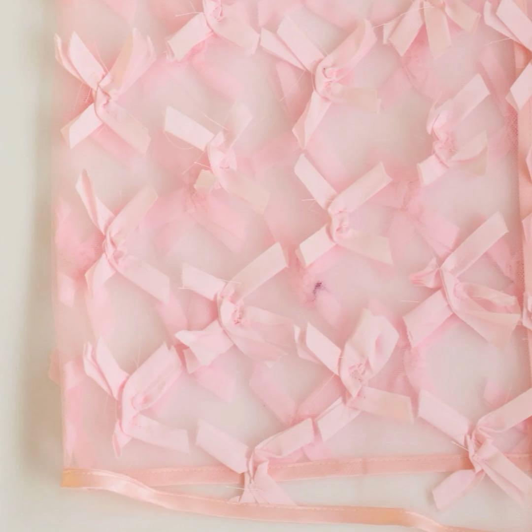 週末値下　jonnlynx ジョンリンクスribbon tulle gilet