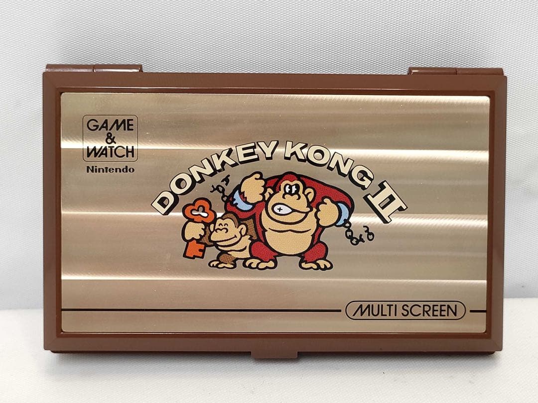 ゲーム&ウォッチ ドンキーコングII (JR-55) 本体ほぼ未使用？ 説明書