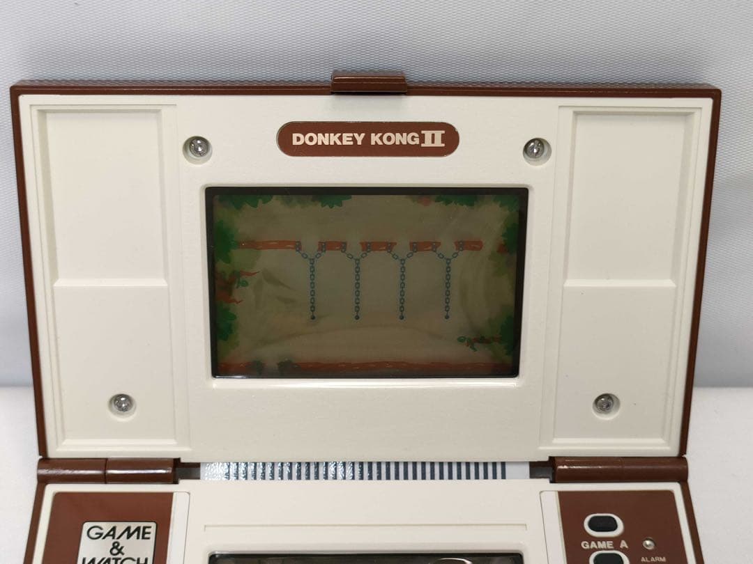 ゲーム&ウォッチ ドンキーコングII (JR-55) 本体ほぼ未使用？ 説明書
