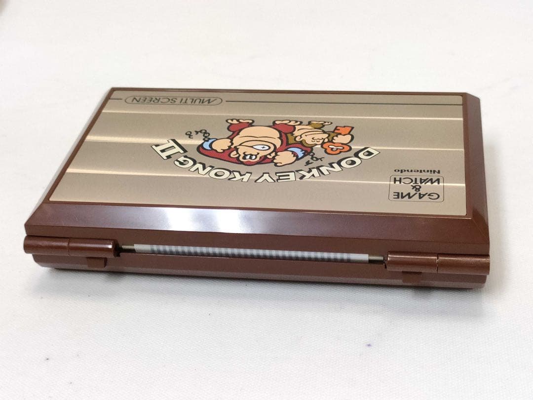 ゲーム&ウォッチ ドンキーコングII (JR-55) 本体ほぼ未使用？ 説明書