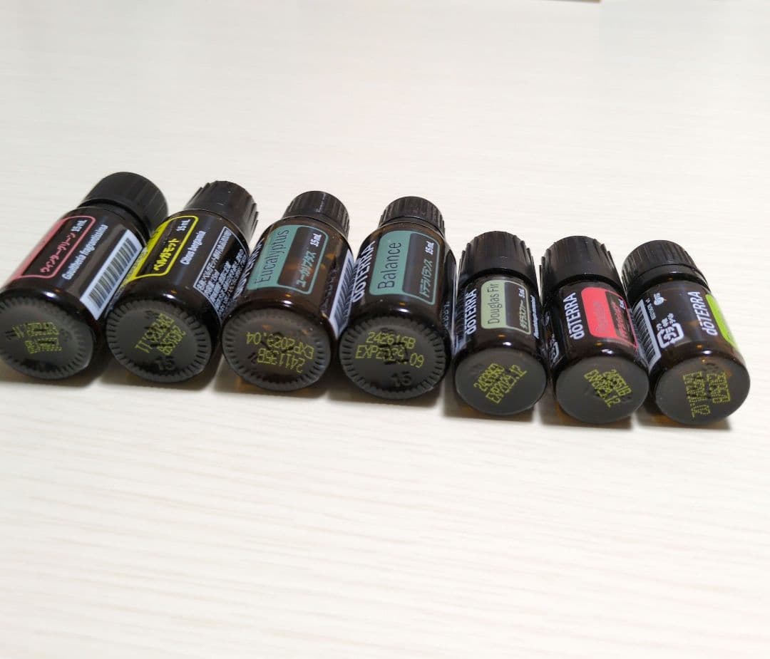 【新品未開封】doTERRA　ドテラ　エッセンシャルオイル　6本セット